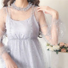 Star Gauze Dress