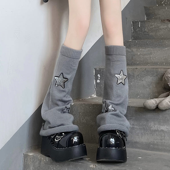 Star Leg Warmers Warm Socks