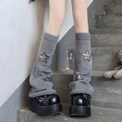 Star Leg Warmers Warm Socks