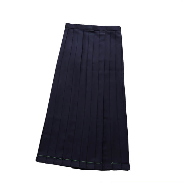 Student Pleated Long Skirt