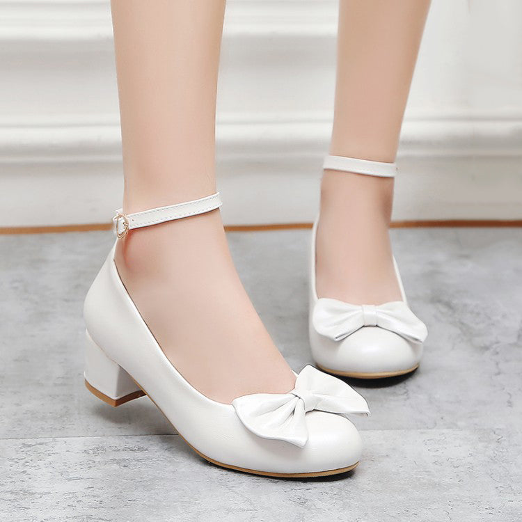 Sweet Lolita Bow Shoes