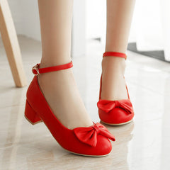 Sweet Lolita Bow Shoes