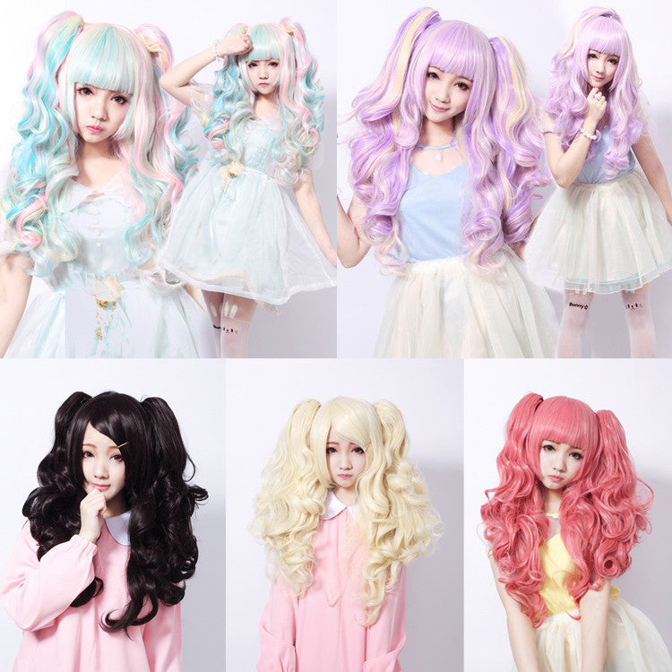 Japanese kawaii cosplay harajuku wigs