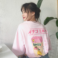 Cute Milk Tee Shirt