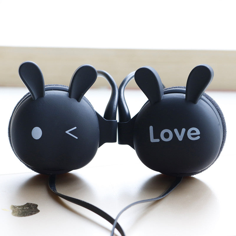 Cute kawaii bunny ear headset