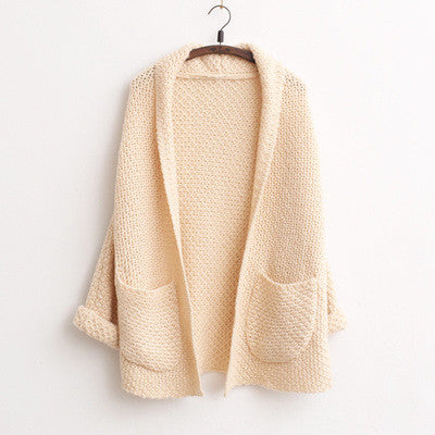 Harajuku knitted sweater cardigan