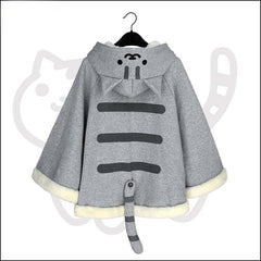 Japanese Kawaii Cats Cape Coat