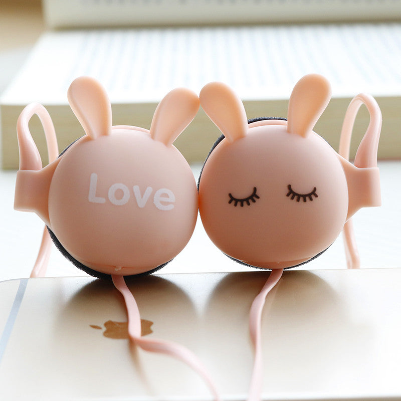 Cute kawaii bunny ear headset