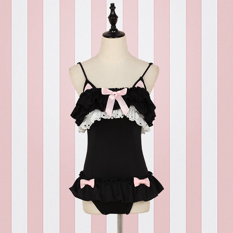 Cat Bunny Bow Swimsuit