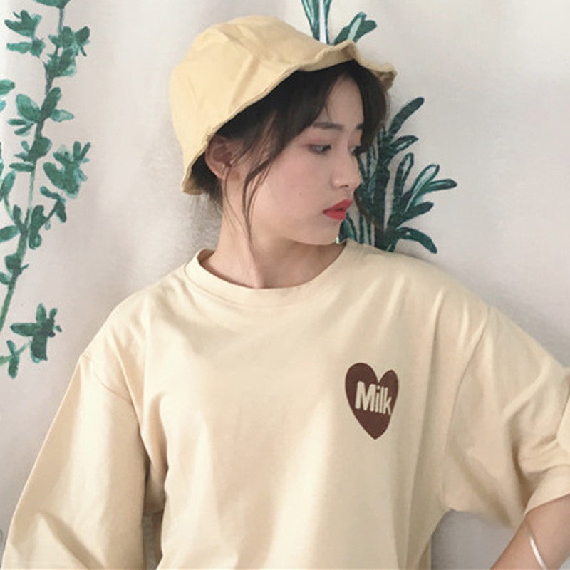 Cute Milk Tee Shirt