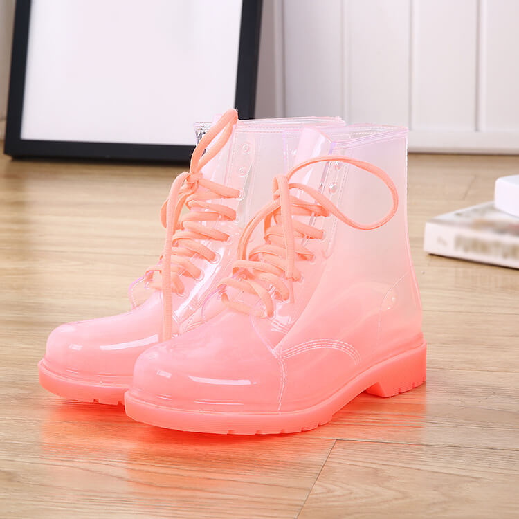 Transparent Rain Boots