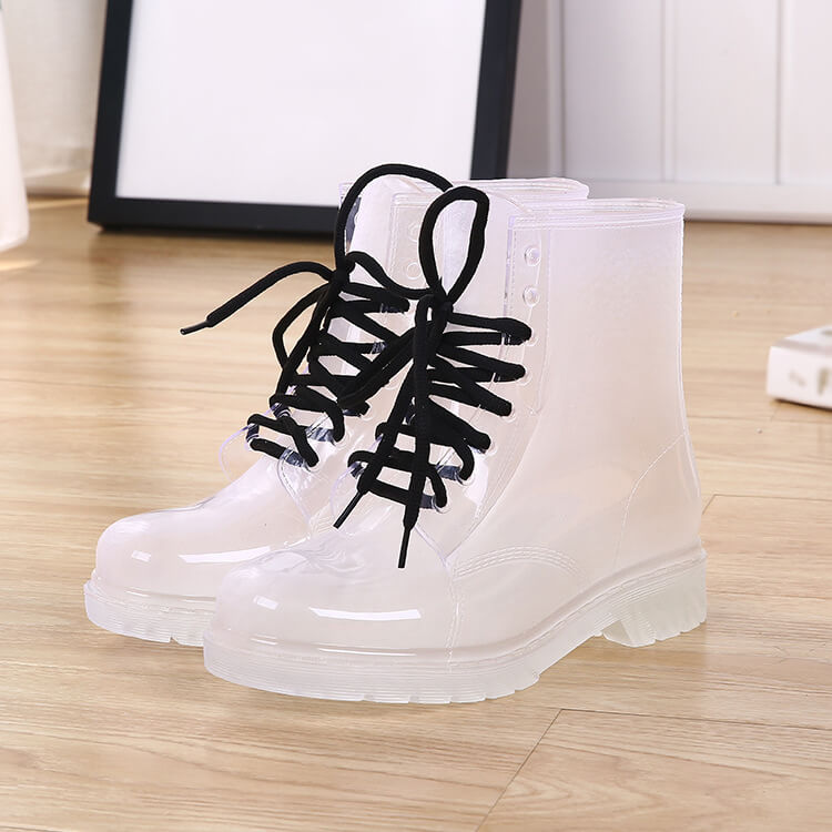 Transparent Rain Boots