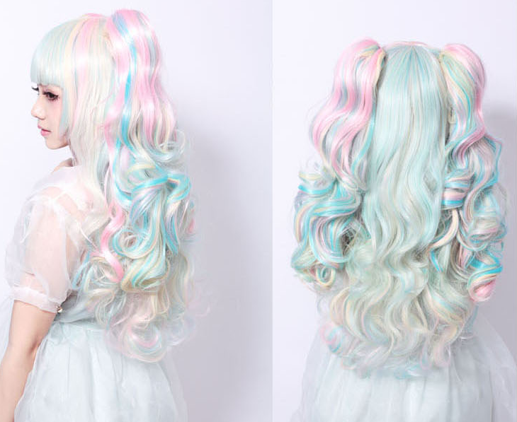 Japanese kawaii cosplay harajuku wigs