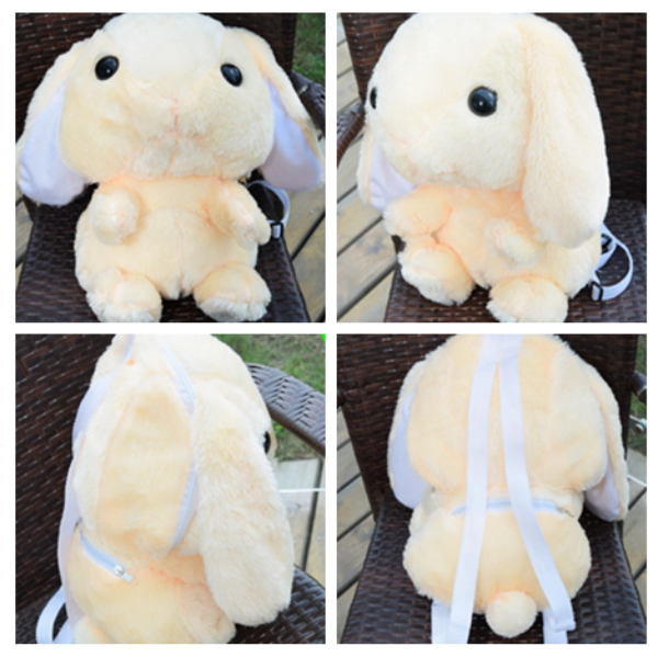 Cute Students Cartoon Rabbit Bag