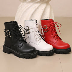 Warm Lace-up Ankle Boots