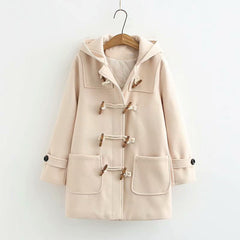 Woolen Hoodie Coat