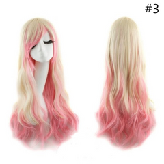 Cos Gradient Curly Wig