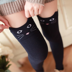 Cute Animal Cotton Knee Socks