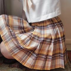 Lolita Shirt Pleated Skirt Set