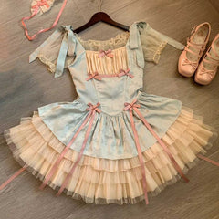 Lolita Lace Bow Dress