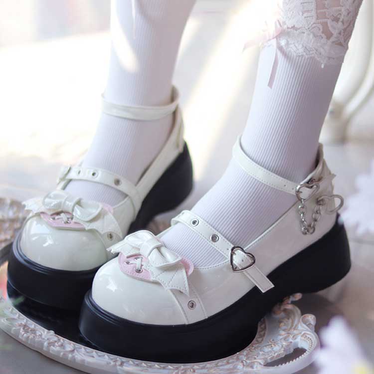 Bow Wing Platform Shoes