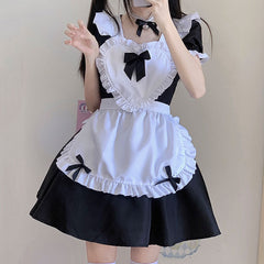 Kawaii Bow Maid Dress