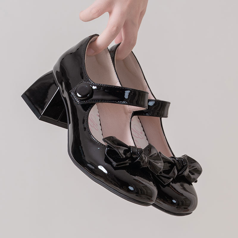 Kawaii Lolita Bow Shoes