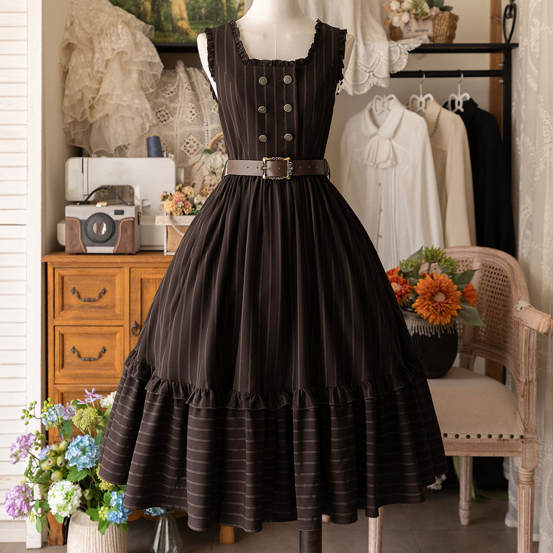 Elegant Dress With Bow Blouse