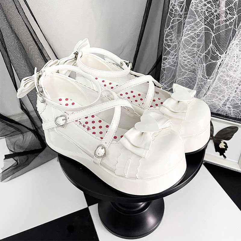 Bow Love Platform Shoes