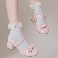 Kawaii Lolita Bow Shoes