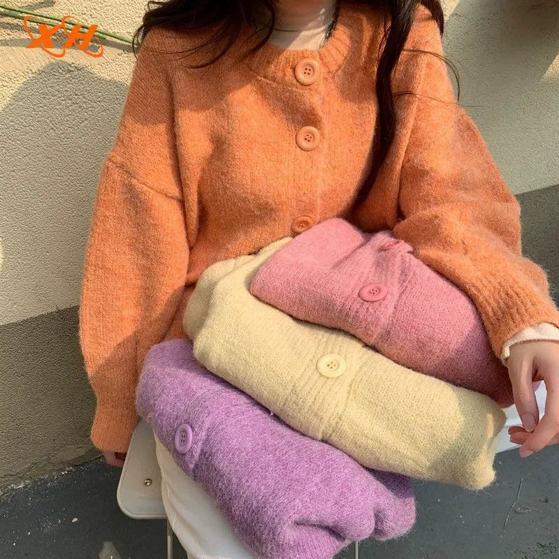 Autumn & Winter Soft Knit Cardigan