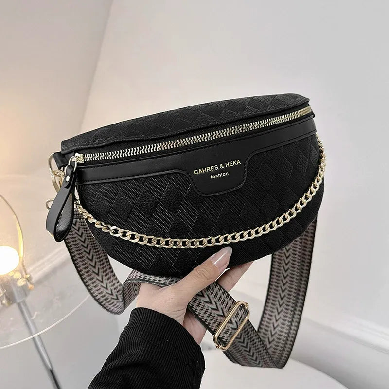Broadband Crossbody Chest Bag Women's Bag