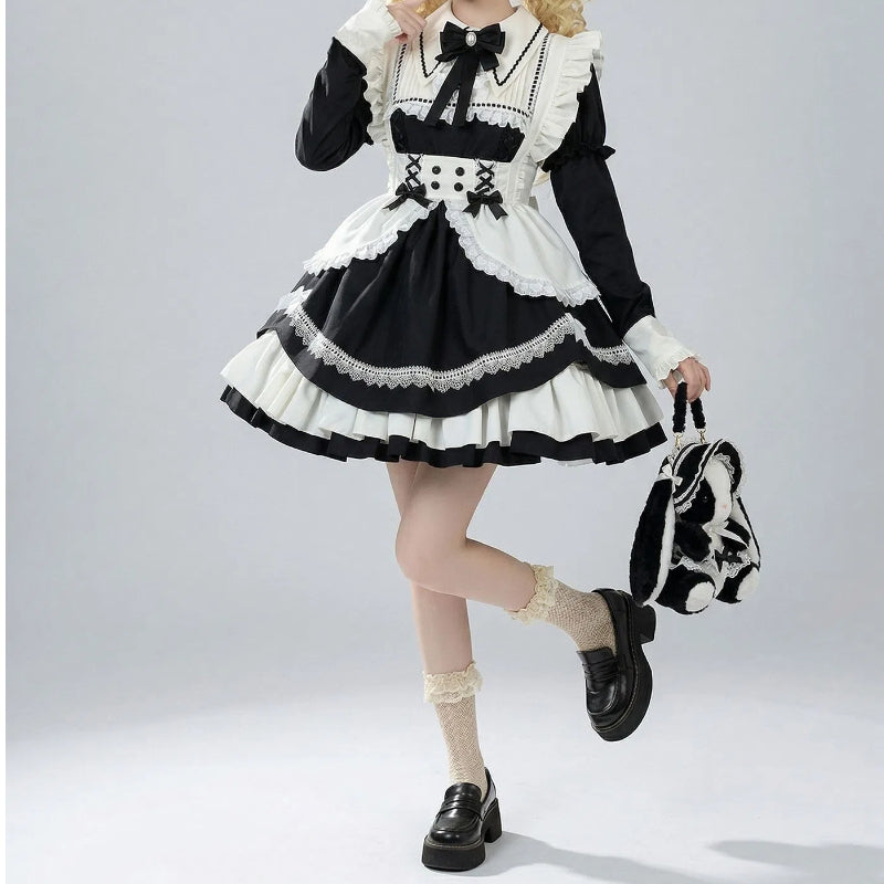 Lolita Bow Suspender Dress