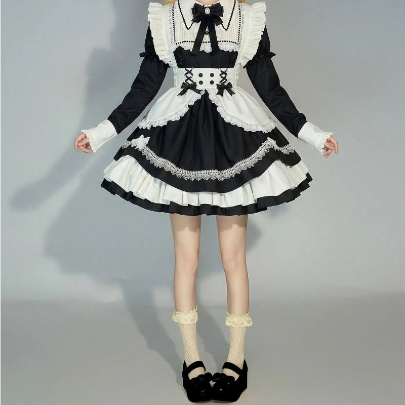 Lolita Bow Suspender Dress