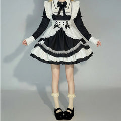 Lolita Bow Suspender Dress