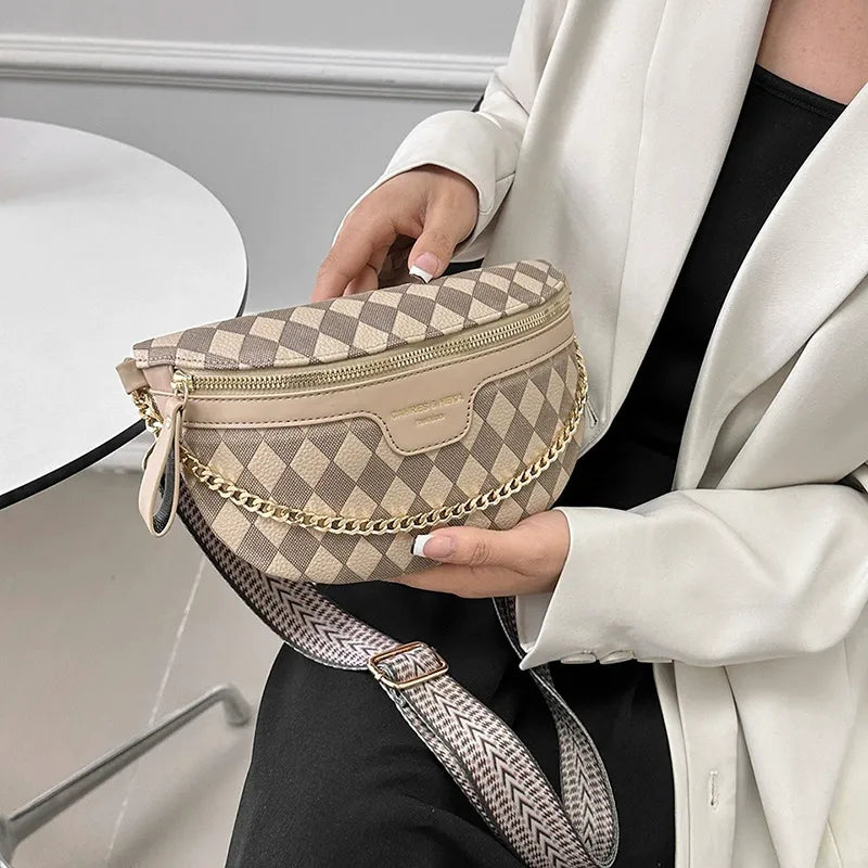 Broadband Crossbody Chest Bag Women's Bag