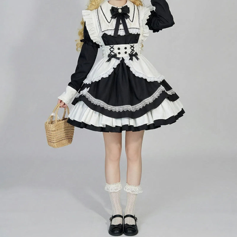 Lolita Bow Suspender Dress