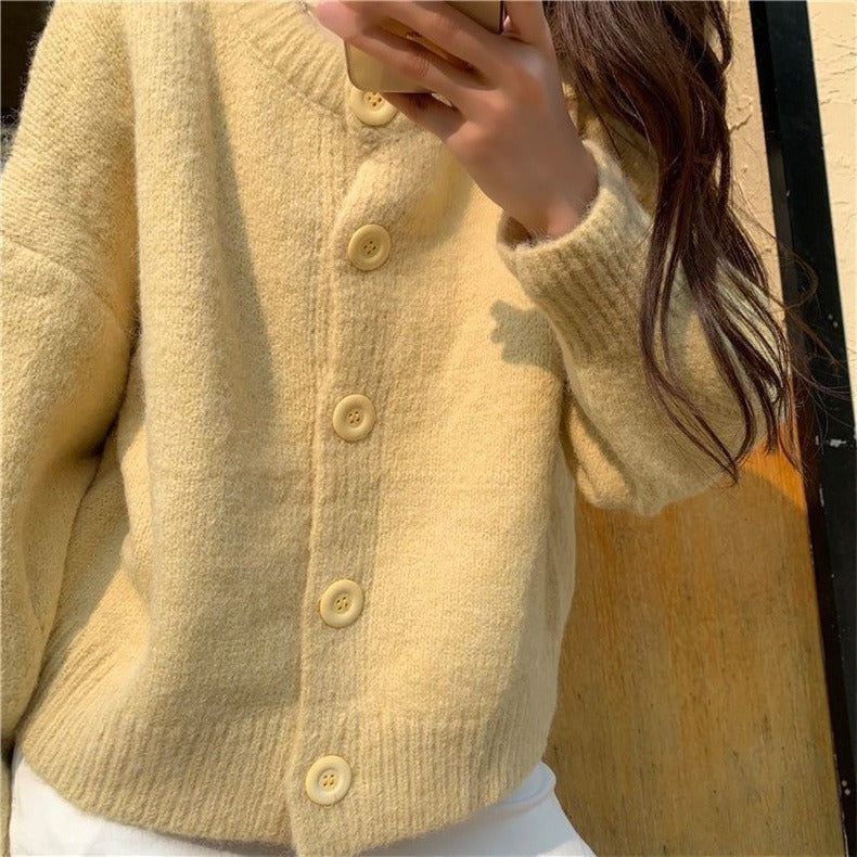 Autumn & Winter Soft Knit Cardigan