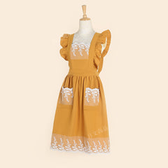 Printed Dress  Sweatshirt Set