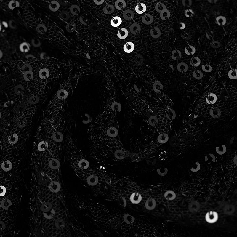 Sequin Backless Dress