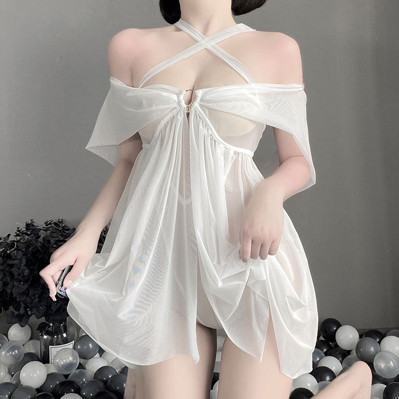 Mesh Lingerie Pajamas Dress