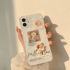 Fall in Love Angel Phone Case