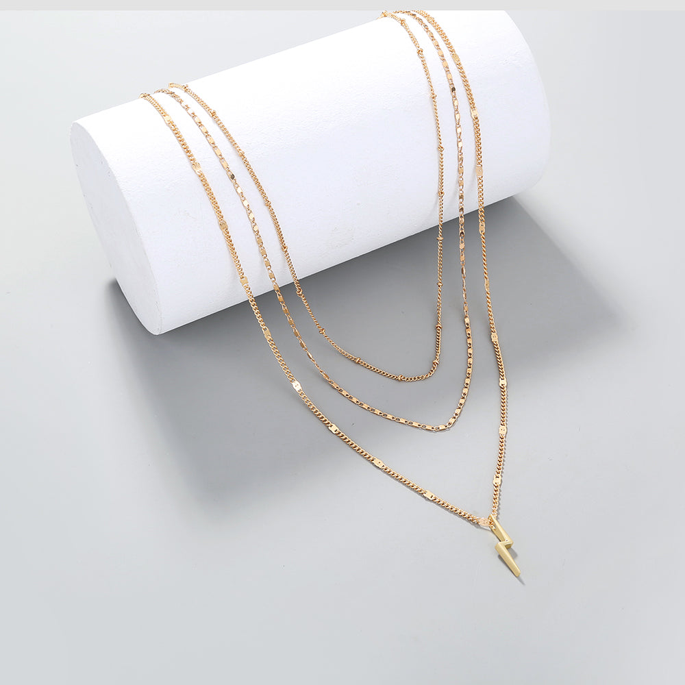 Simple Niche Design Multi-layer Necklace