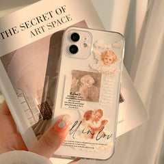 Fall in Love Angel Phone Case