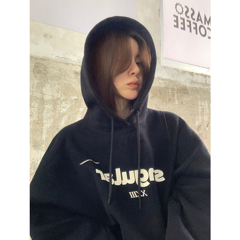 Vintage Oversized Zip Up Hoodie