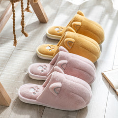 cute cat's claw cotton slippers