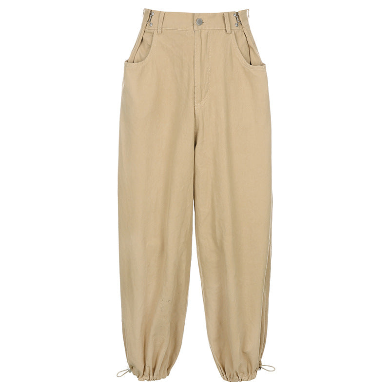 Baggy Parachute Cargo Pants