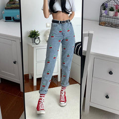 Cute Cherry Jeans