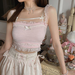 Camisole With Bow Lace