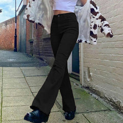 Street Fashion Low-rise Stretch Skinny Jeans